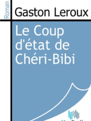 cover image of Le Coup d'état de Chéri-Bibi